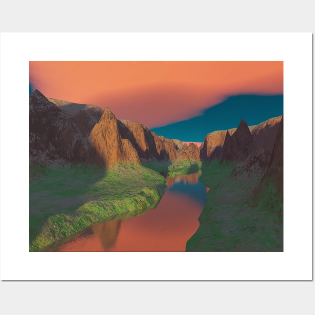 Sunset at the canyon Wall Art by Gaspar Avila